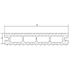 Терасна дошка Polymer & Wood LITE 138х19х2200