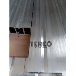 Алюмінієва лага TEREO 50х25х3000мм