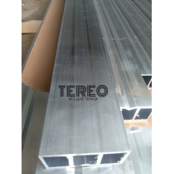 Алюмінієва лага TEREO 50х25х3000мм
